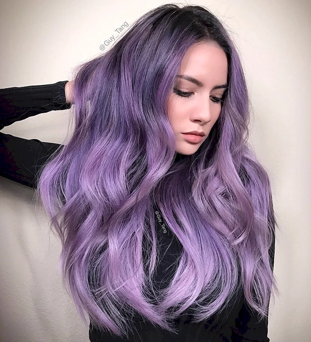 Violet hair Color