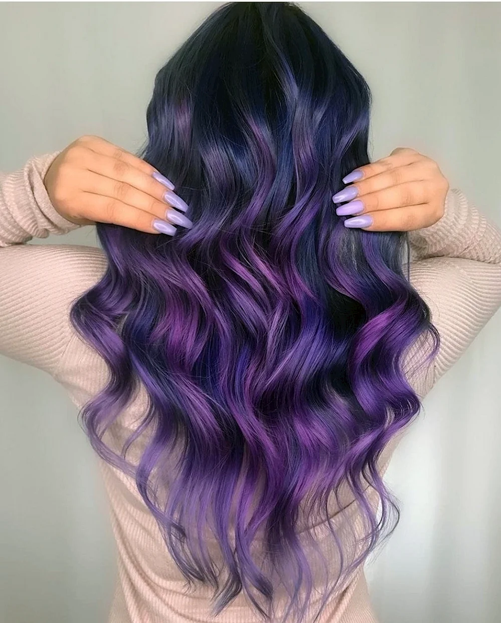 Violet hair Color