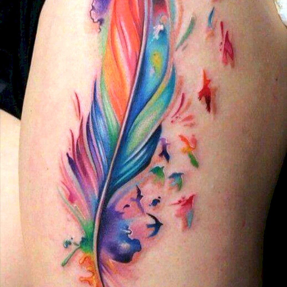 Watercolor Tattoo