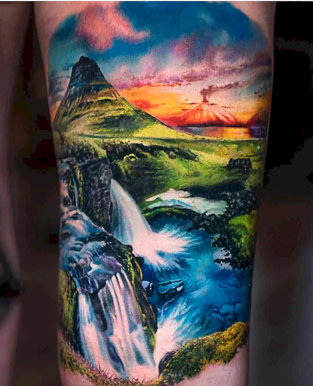 Waterfall Tattoo