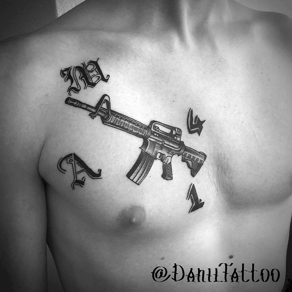 Weapon Tattoo