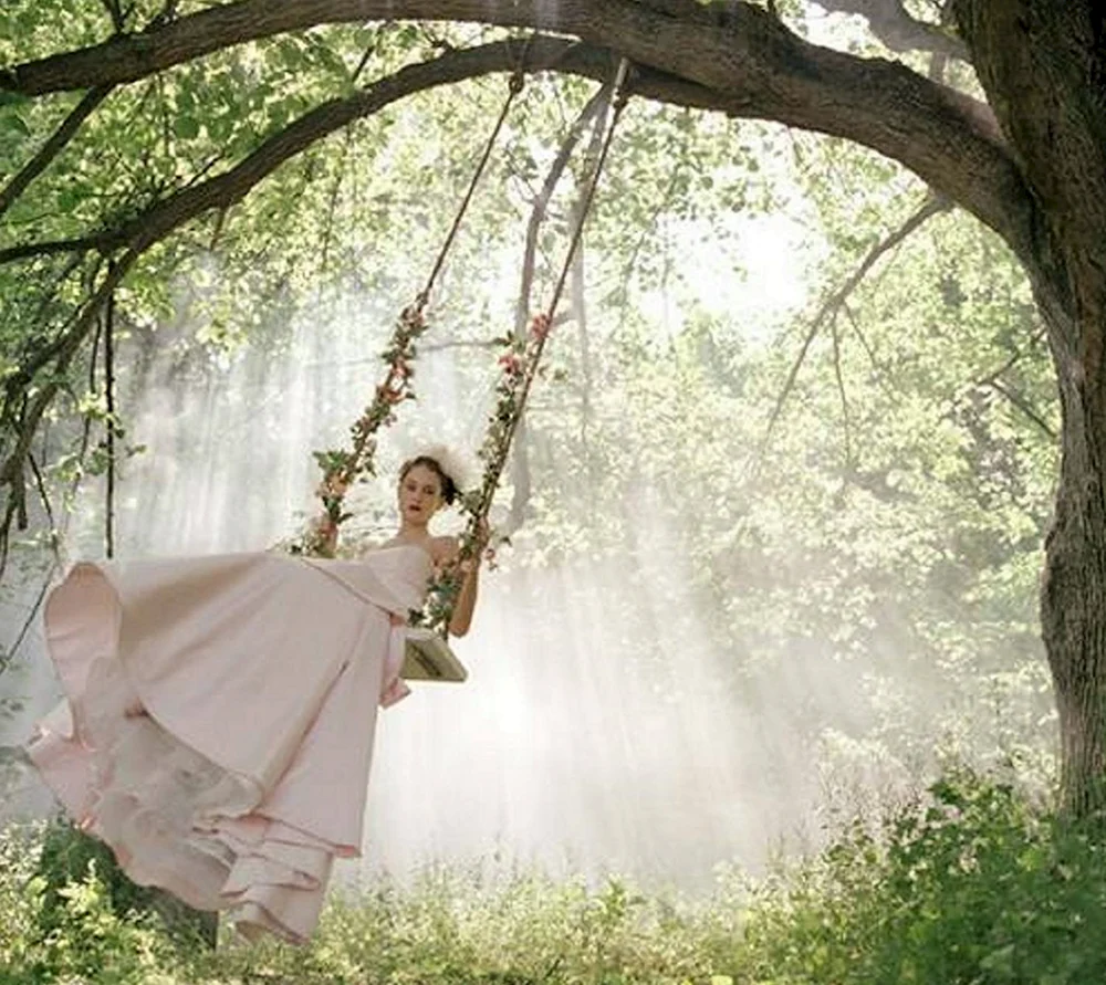 Wedding Fairy in Forest