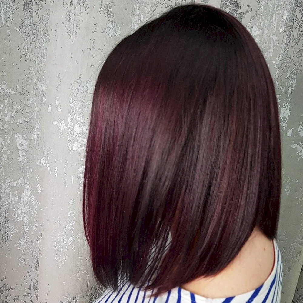 Wine hair Color