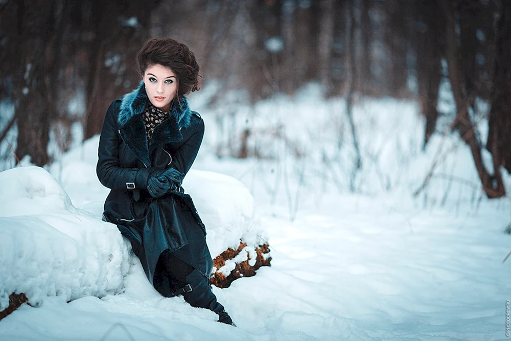 Woman Photography Winter