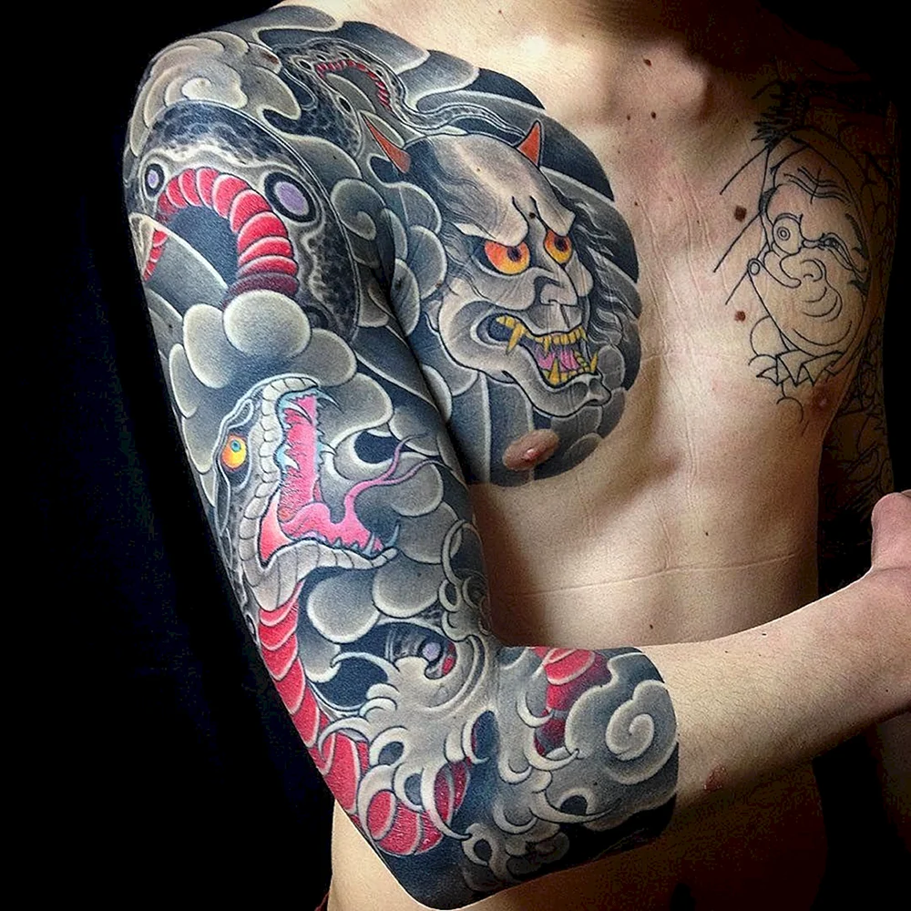 Yakuza Tattoo Design