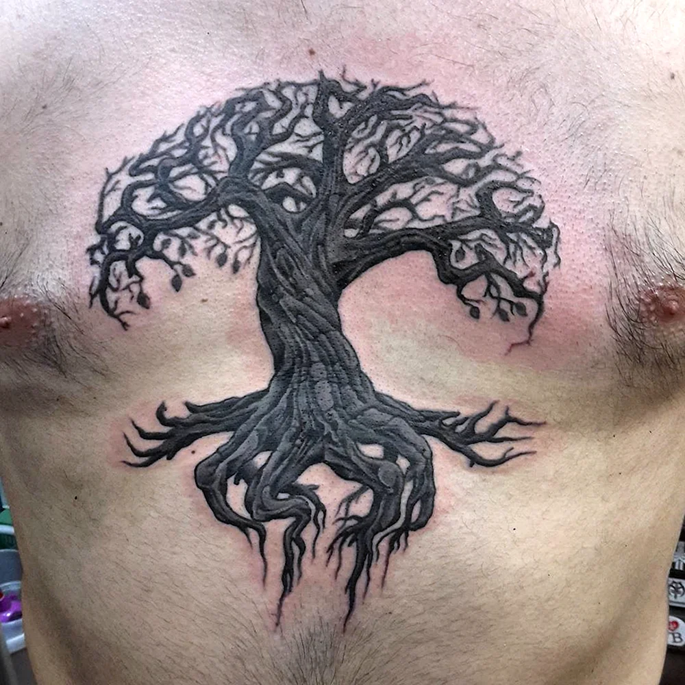 Yggdrasil symbol Tattoo