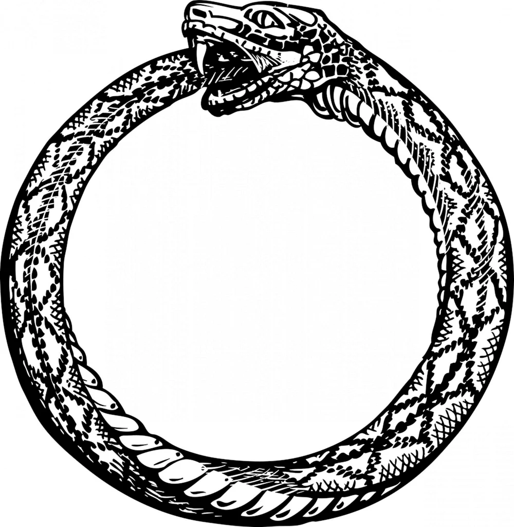 Змей Уроборос Ведьмак