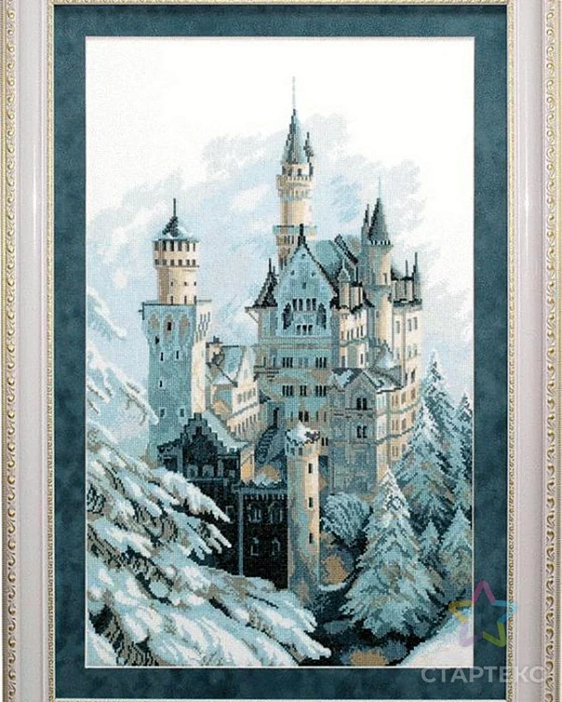 Чаривна Мить замок зимой