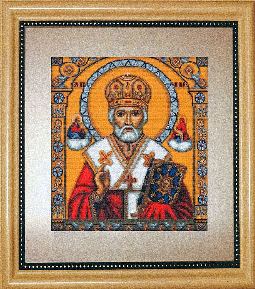 Набор вышивки крестиком Николай Чудотворец
