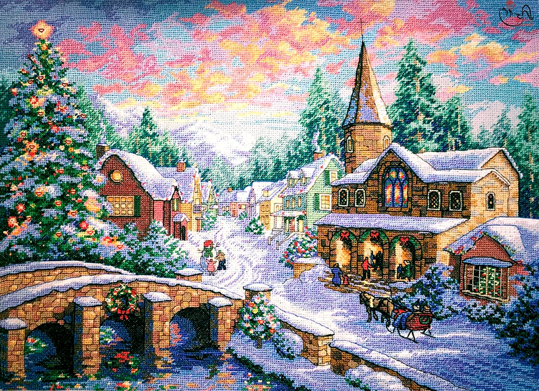 Рождественская деревня Дименшенс